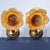 1960s Rare Authentic Feldman Lighting Co. Custom Resin & Bronzed Brass Sconces - A Pair For Sale - Image 9 of 16