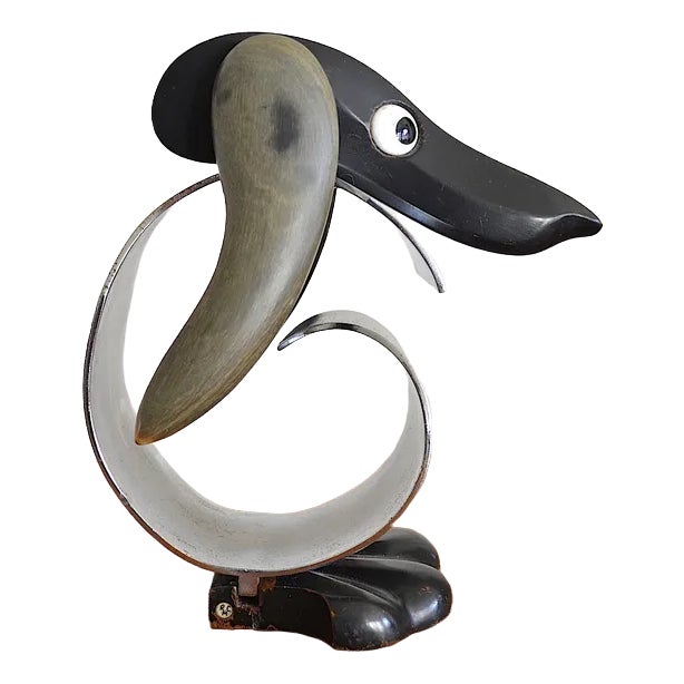 Art Deco Bookend by Ravarini Castoldi, Italy, 1930s For Sale