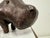 Vintage Leather Hippo by Dimitri Omersa for Liberty and Abercrombie and Fitch, 1970s For Sale - Image 3 of 18