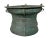 Hollow bronze drum, tapering downwards, with handles on each side. Drums were made by the Karen people--A Sino-Tibetan...