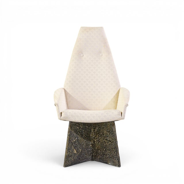 Adrian Pearsall for Craft Associates Mid Century Brutalist Dining Chairs - Set of 6 For Sale - Image 11 of 17