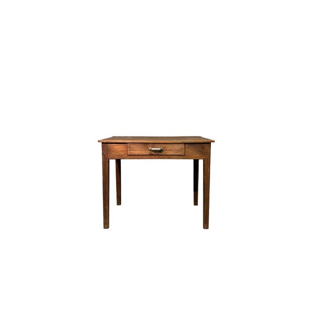 Rustic Fir Writing Desk, 1900s For Sale - Image 3 of 3
