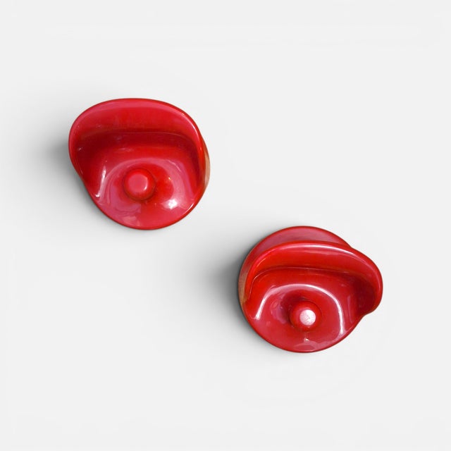 Kartell Model 4702 Coat Hook by Olaf Van Bohr for Kartell, Italy, 1970s, Set of 2 For Sale - Image 4 of 6