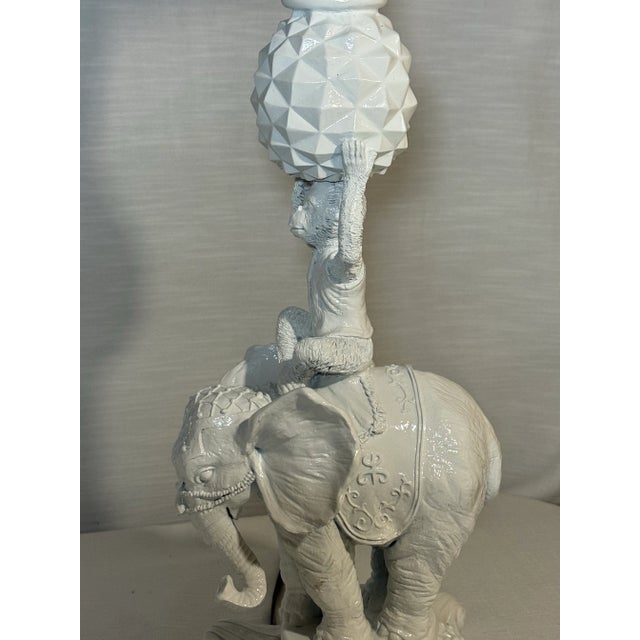 Vintage Hollywood Regency Style Table Lamps - Pair of Newly Painted Marge Carson-Inspired Designs For Sale In Mobile - Image 6 of 15