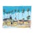Silver Lake Shops - Original La Streetscape Mixed Media Painting on Paper by Kellie Newsome For Sale