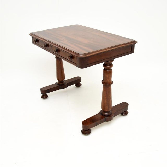 William IV Writing Table, 1830s For Sale - Image 4 of 11