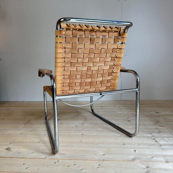 Vintage Lounge Chair by Marcel Breuer for Thonet, 1930 For Sale - Image 4 of 5