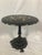 Antique Victorian Papier-Mâché Pedestal Table | Mother of Pearl Inlay |25'' H For Sale - Image 17 of 18