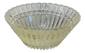 Vintage 1920s Crystal Bowl Centerpiece