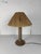 1950s Mid-Century Modern French Brutalist Wood Turned Table Lamp by Charles Dudouyt, 1950s For Sale - Image 5 of 16