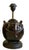 Coffee Vintage Glazed Ceramic Elephant Lamps - a Pair For Sale - Image 8 of 12