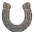 Vintage Light-Up Horseshoe Sign For Sale