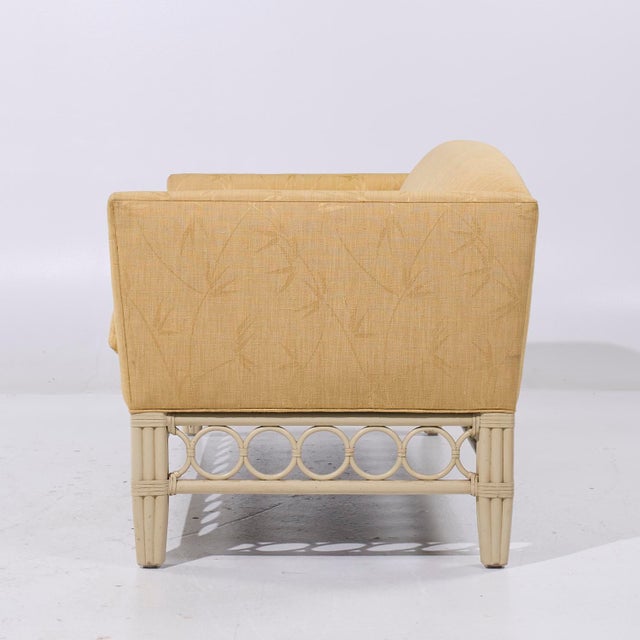 McGuire McGuire Rattan Sofa For Sale - Image 4 of 9