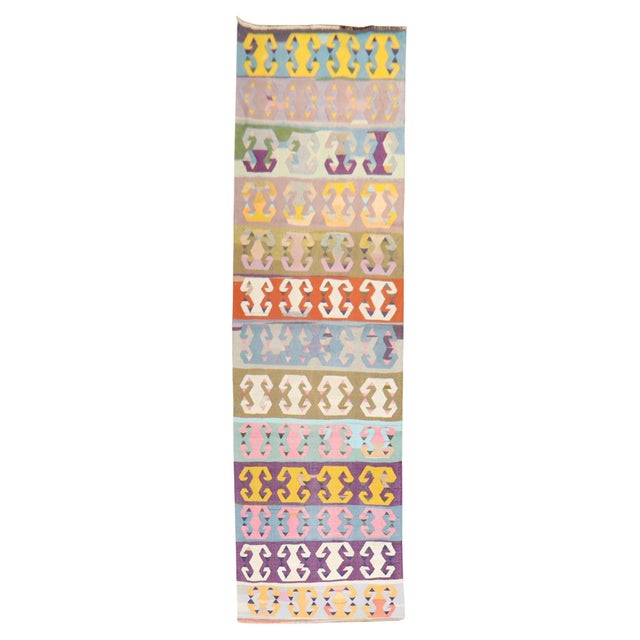 Early 21st Century Turkish Kilim Runner - 2'8" x 10' For Sale - Image 15 of 18