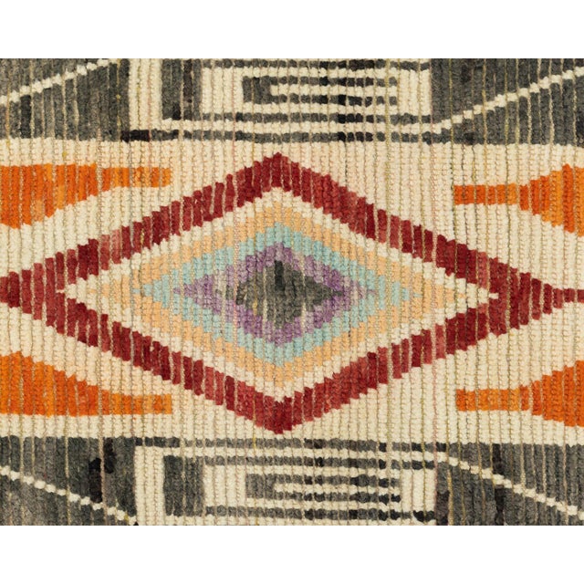 Hand-Knotted Wool Premium Rug by Azele Studio For Sale - Image 4 of 11