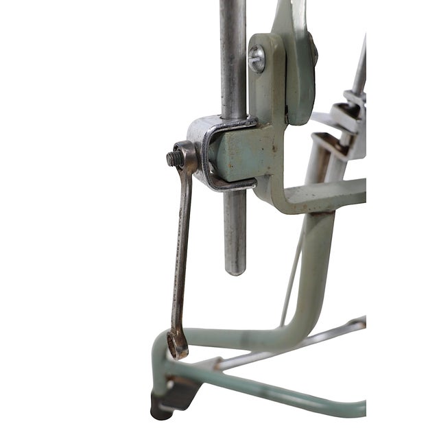Vintage Adjustable Industrial Dental Chair For Sale - Image 12 of 12