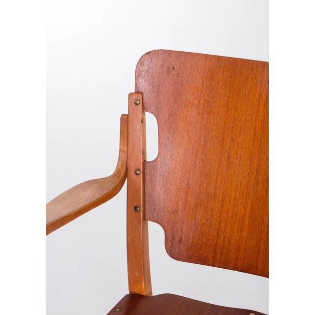 Armchair attributed to Carl-Axel Acking for Bodafors, 1940s For Sale - Image 6 of 10