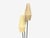 Cream 1950s Swedish Modern, Three-Light Floor Lamp, Metal, Beige Shades For Sale - Image 8 of 12