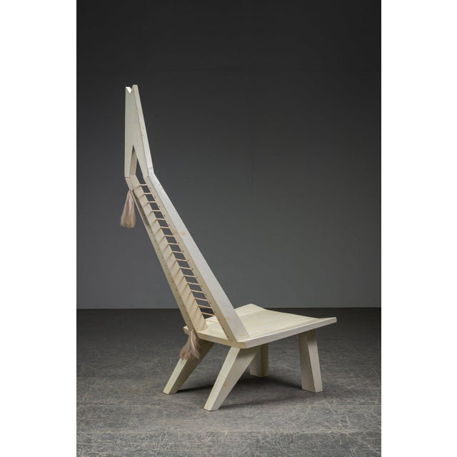 Architectural Easy Chair, 1980s For Sale - Image 11 of 18