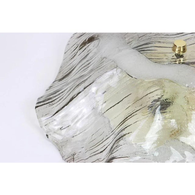 Large Austrian Kalmar Flushmount Lights, 1970s For Sale - Image 3 of 6