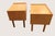 Vintage Danish Bedside Tables in Oak by Hans J. Wegner for Getama, 1960s, Set of 2 For Sale - Image 6 of 11