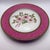 Limoges, France 1980s Impressions De Paris Limoges Antioch Red Plate Patrick Frey Floral France For Sale - Image 4 of 10