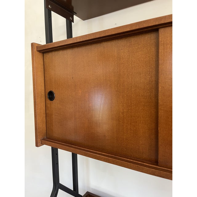 Freestanding Wall Unit with Desk, 1960s For Sale - Image 9 of 16