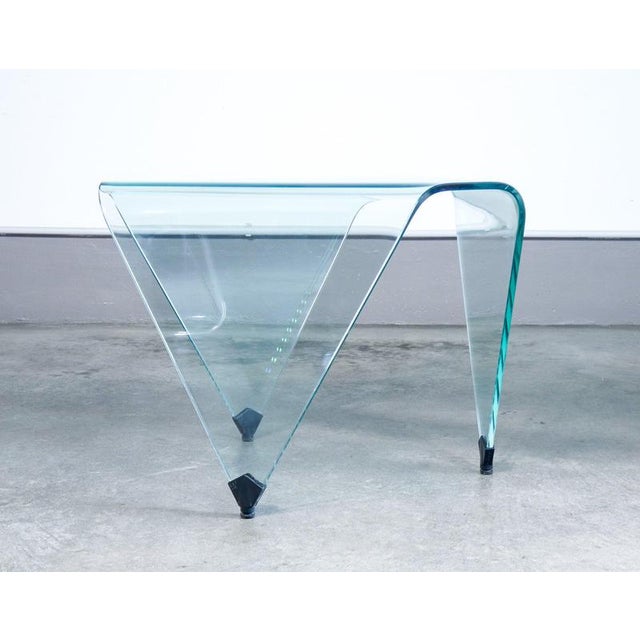 Triangolo Coffee Table in Crystal by Rimadesio For Sale - Image 11 of 14