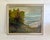 Beautiful coastal mid-century impressionist oil painting by listed Swedish artist, Olle Rudolf (1932-2021). Known for his...