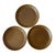 Ceramic 1960s Ceramano Epsilon West German Pottery Cups & Saucers by Karl Leutner – Set of 3 For Sale - Image 7 of 11