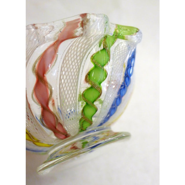 Small Vintage Murano Glass Bowl, 1960s For Sale - Image 7 of 13