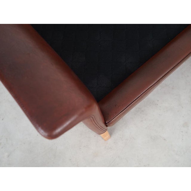 Brown Danish Sofa by Hans Olsen for CS Møbler, 1960s For Sale - Image 8 of 17