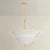 Contemporary Hudson Valley Lighting Gerhard 40 in. 9 Light Chandelier in Aged Brass Finish For Sale - Image 3 of 8