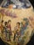 Chinese export, second half 20th century A charming ornamental egg of generous proportion, decorated in the Satsuma taste...