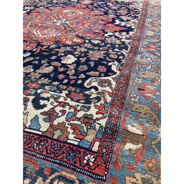 Antique Malayer Rug in Wool, 1890s For Sale - Image 6 of 13