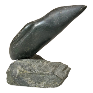 Share Vintage Hand Carved Asaina Adamee Soapstone Canadian Eskimo Inuit Bird Sculpture