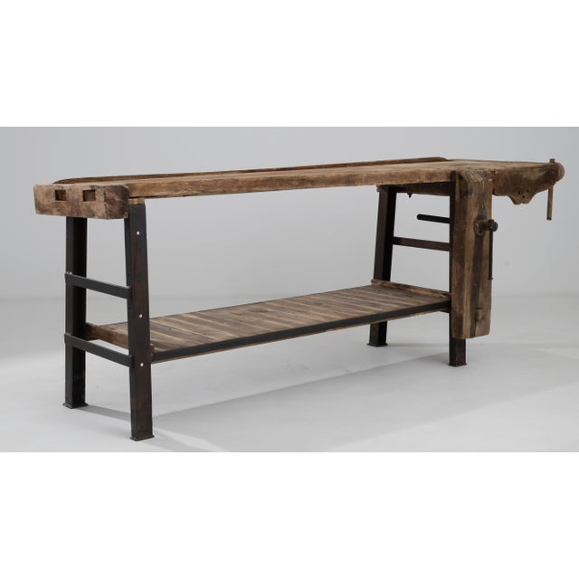 Early 20th Century 20th Century French Wooden Work Table For Sale - Image 5 of 18