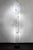 Floor lamp with a slender metal frame and acrylic glass details. Made in Italy 1980s European Plug (up to 250V).The wiring...
