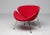 1990s Red Orange Slice Chair by Pierre Paulin, 1990s For Sale - Image 5 of 13