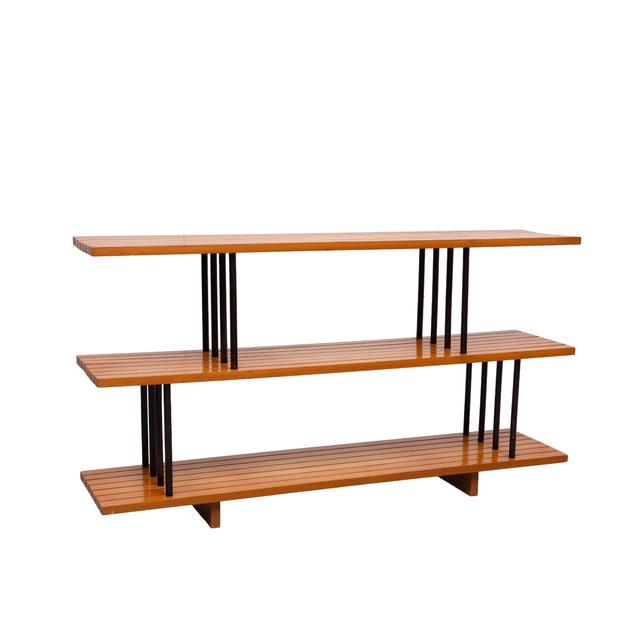1960s Handmade Slats Shelving System from Stokke, Holland, 1960s For Sale - Image 5 of 9