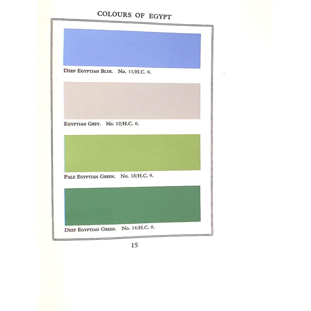 White 1960s Tint Book of Historical Colours Suitable for Decorative Work For Sale - Image 8 of 12