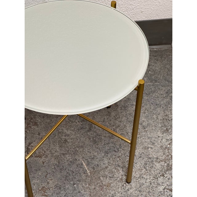Article Silicus Round Side Table For Sale - Image 9 of 13