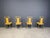Brown Vintage Brass Dining Chairs attributed to Belgochrom, 1970s, Set of 4 For Sale - Image 8 of 14