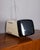 White television, Algol 11 model, designed by Marco Zanuso and Richard Sapper for Brionvega, 1960s. This piece has an...