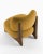 Modern Tobo Armchair in Fabric Boucle Mustard and Smoked Oak by Collector Studio For Sale - Image 4 of 5