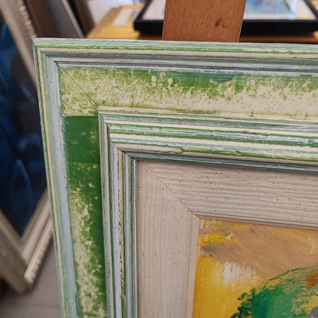 Ernesto Treccani, Untitled, Oil on Canvas, Framed For Sale - Image 4 of 12