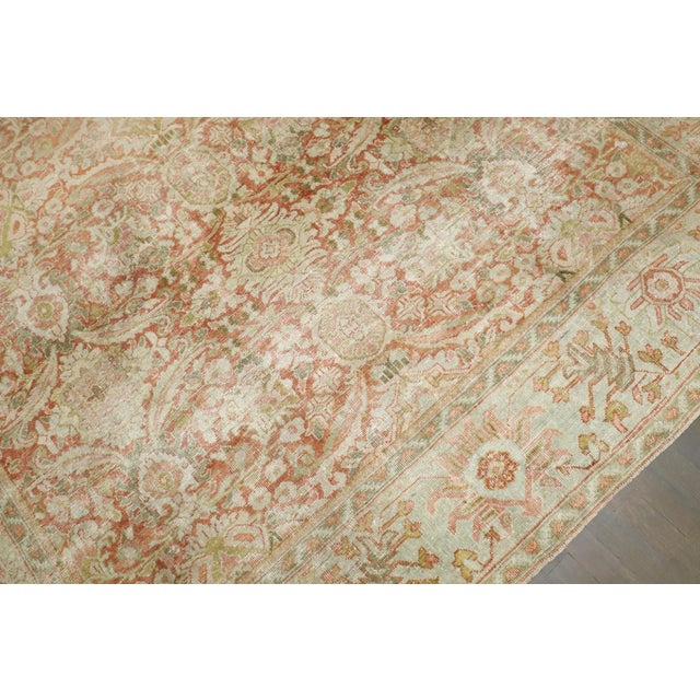 a worn early 20th Century Persian Mahal Rug Details rug no. j4528 size 7' 5" x 10' 3" (226 x 312 cm)