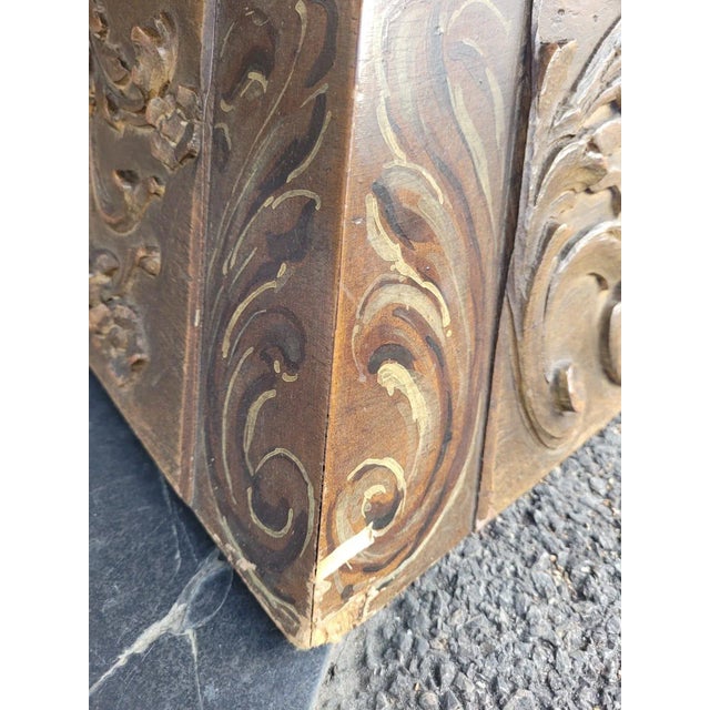 20th Century Art Deco Wooden Coffee Table and Chosen Glass, 1930s For Sale - Image 12 of 13