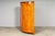 19th Century Biedermeier Corner Cabinet in Birch For Sale - Image 4 of 18