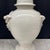 Capo Di Monte Large Antique Italian Pair of White Ceramic Apothecary Style Urn Vases -a Pair For Sale - Image 4 of 12